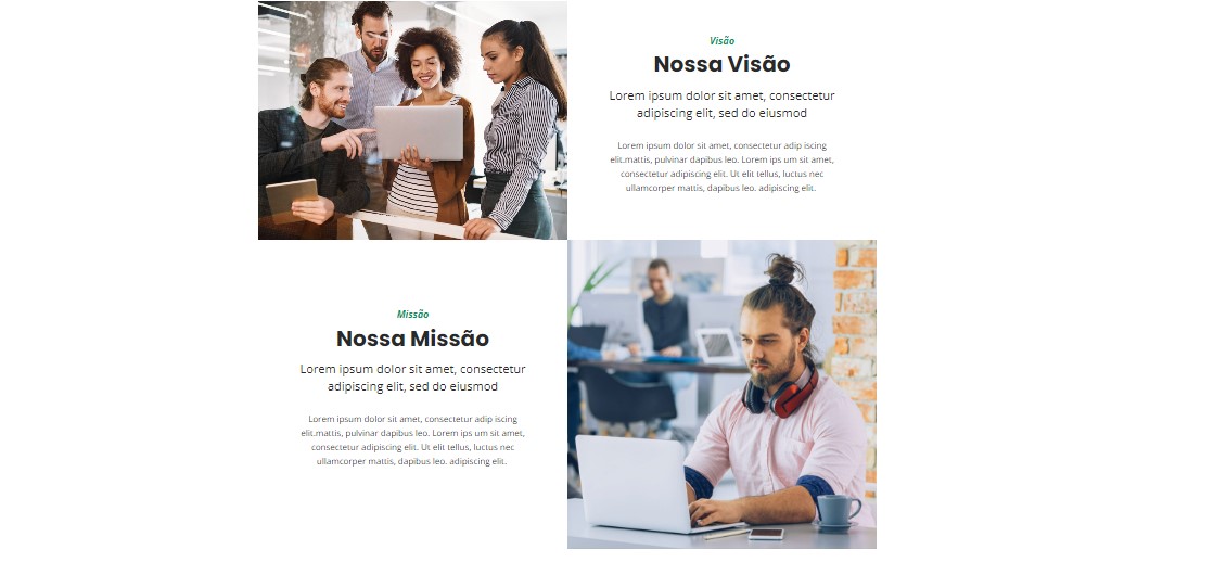 Bloco Sobre - Missão-Valores